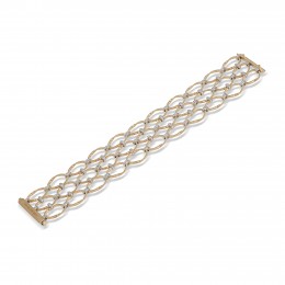 Marco Bicego 18k Yellow And White Gold Marrakech Collection Bracelet