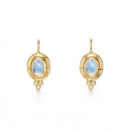 Temple St. Clair 18k Classic Temple Earrings 