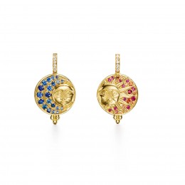 Temple St. Clair 18k Eclipse Earrings 