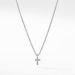 Cable Collectibles® Kids Cross Necklace with Diamonds