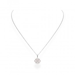 Mikimoto Akoya Pearl and Diamond Pendant