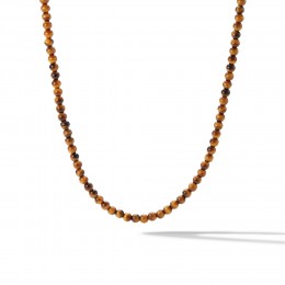 Spiritual Beads Necklace with Tiger