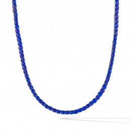 Spiritual Beads Cushion Necklace with Lapis