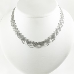 Platinum Born Lace Necklace