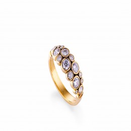 Alex Sepkus 18k Yellow Gold Diamond Ring