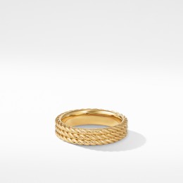 Maritime® Rope Band Ring in 18k Yellow Gold