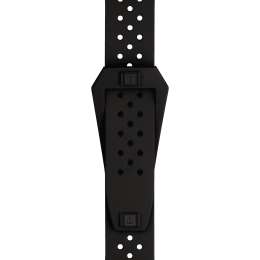 Tissot Official black Sideral S rubber strap