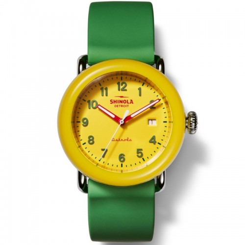 Detrola 38MM, Silicone Strap Watch