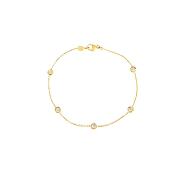 Diamonds By The Inch Five Station Bracelet 