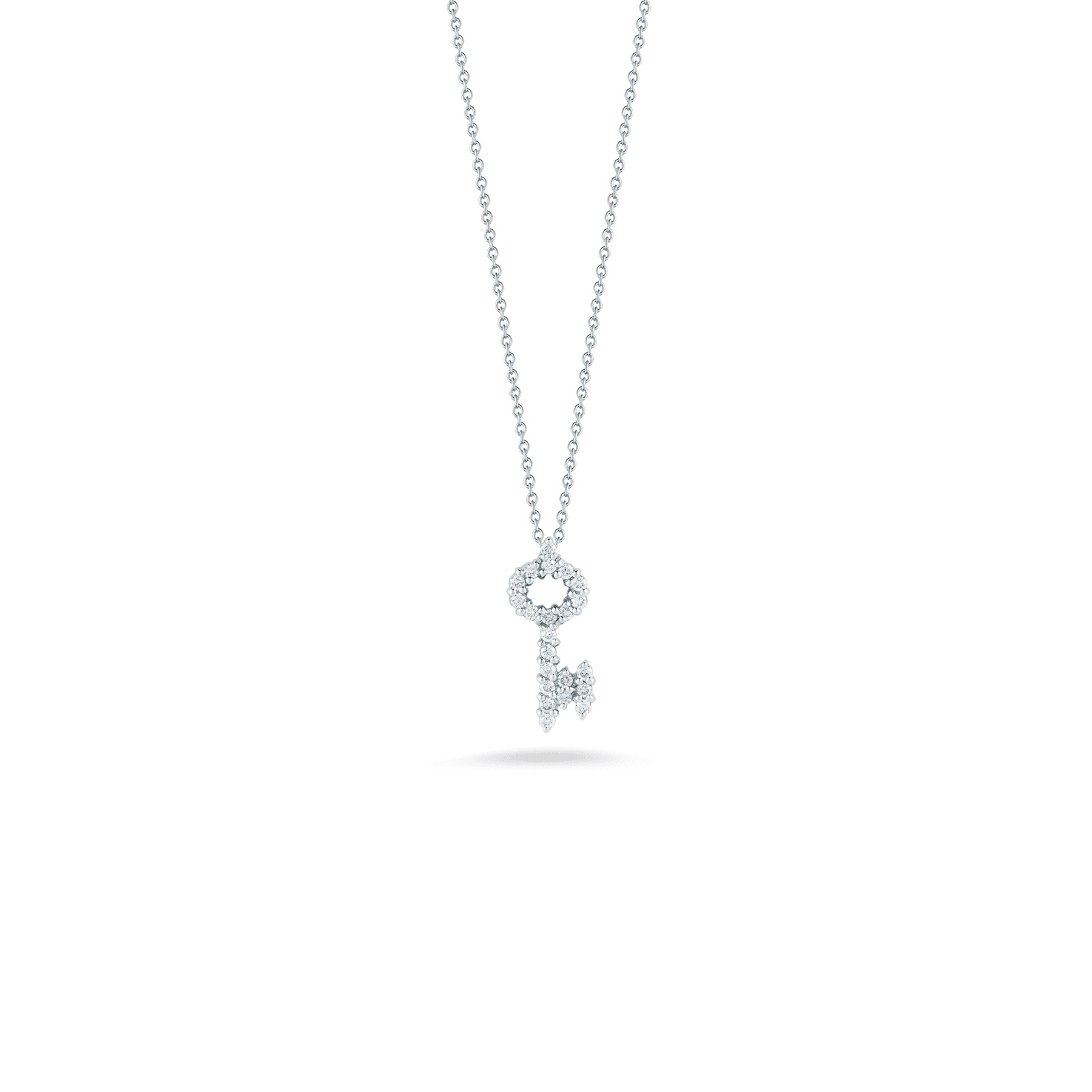 Tiny Treasures Diamond Key Necklace