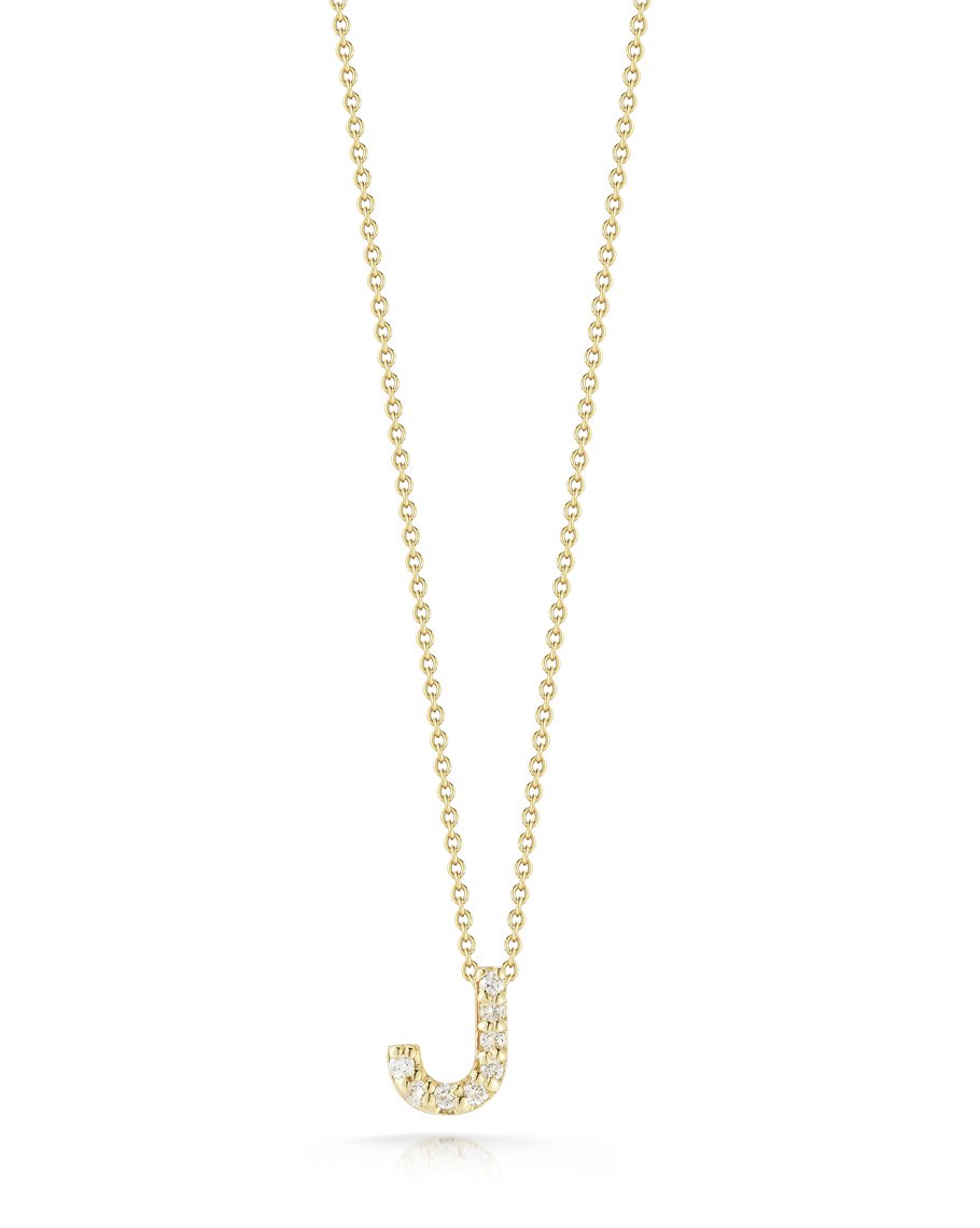 Diamond Love Letter Necklace