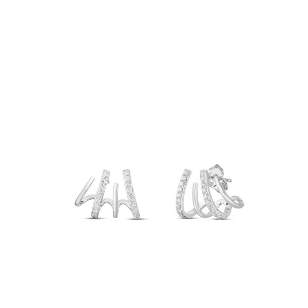 Roberto Coin Climber Diamond Earrings