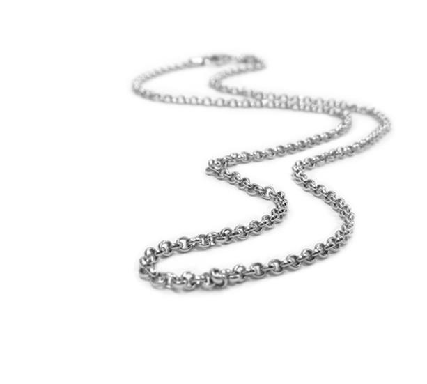Sterling Silver Chain Thin Rolo