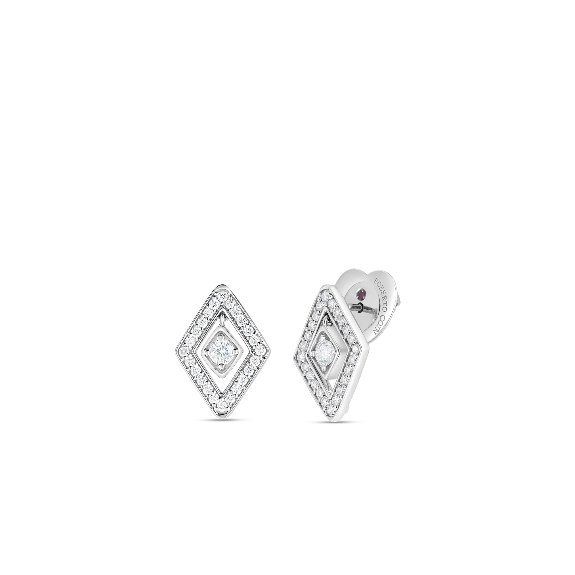 Diamante Diamond Stud Earrings