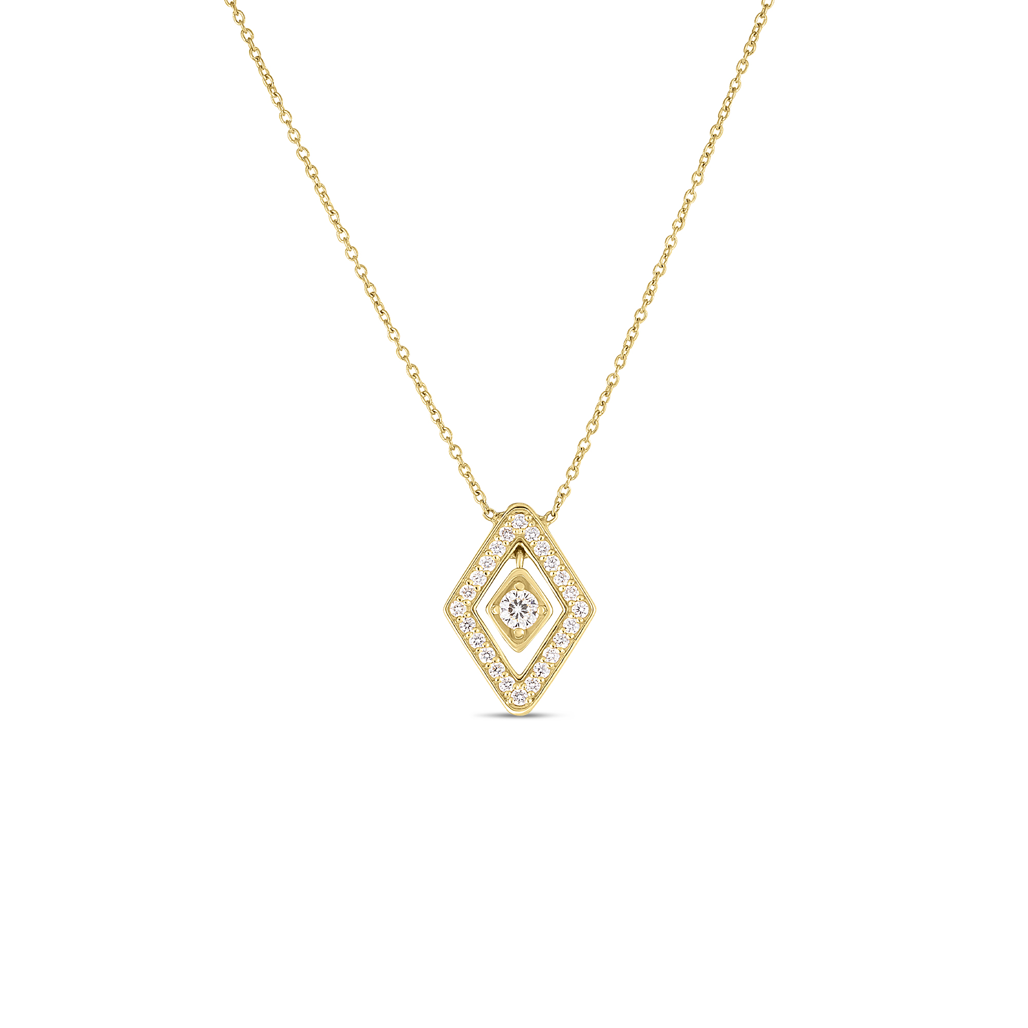 Small Diamante Diamond Necklace