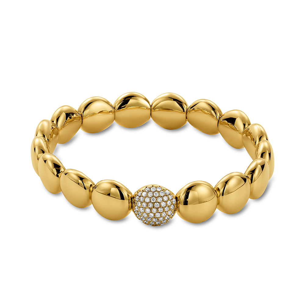 Hulchi Belluni 18k Yellow Gold Tresore Bracelet