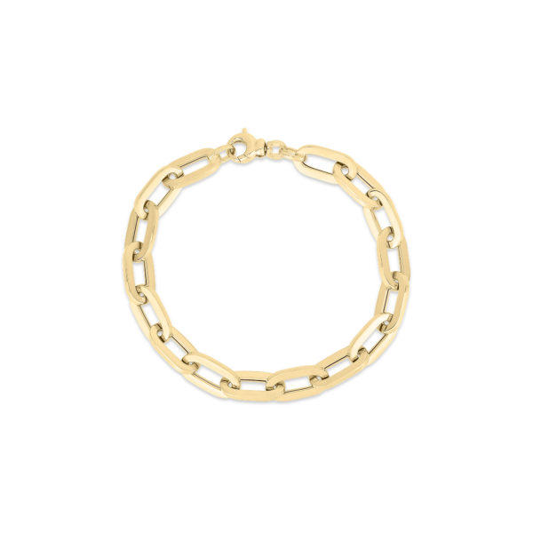 Heavy Gauge Paperclip Link Bracelet