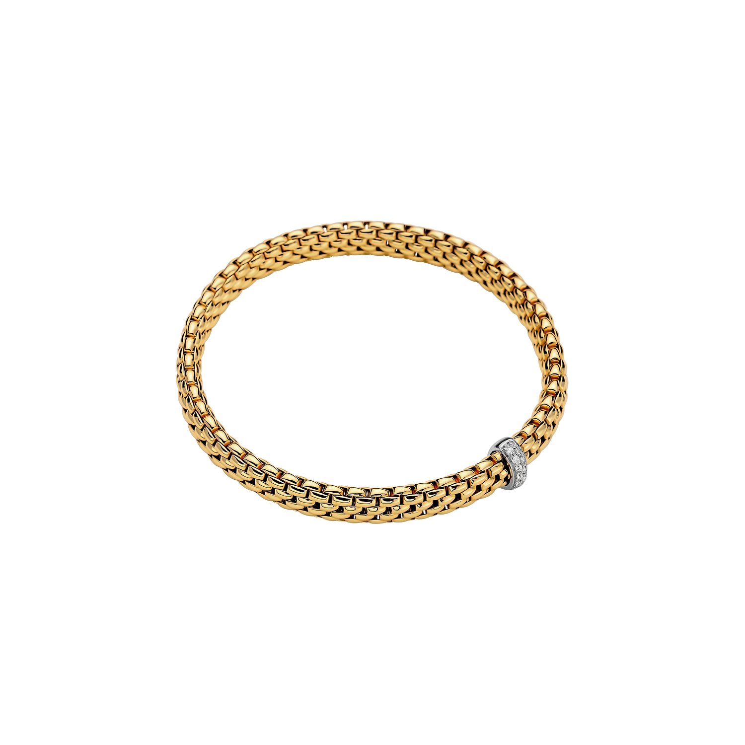 Fope Flex’it Bracelet With Diamonds