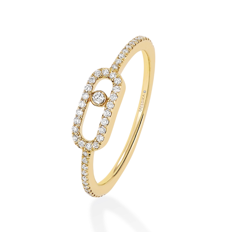 Move Uno pavé Ring