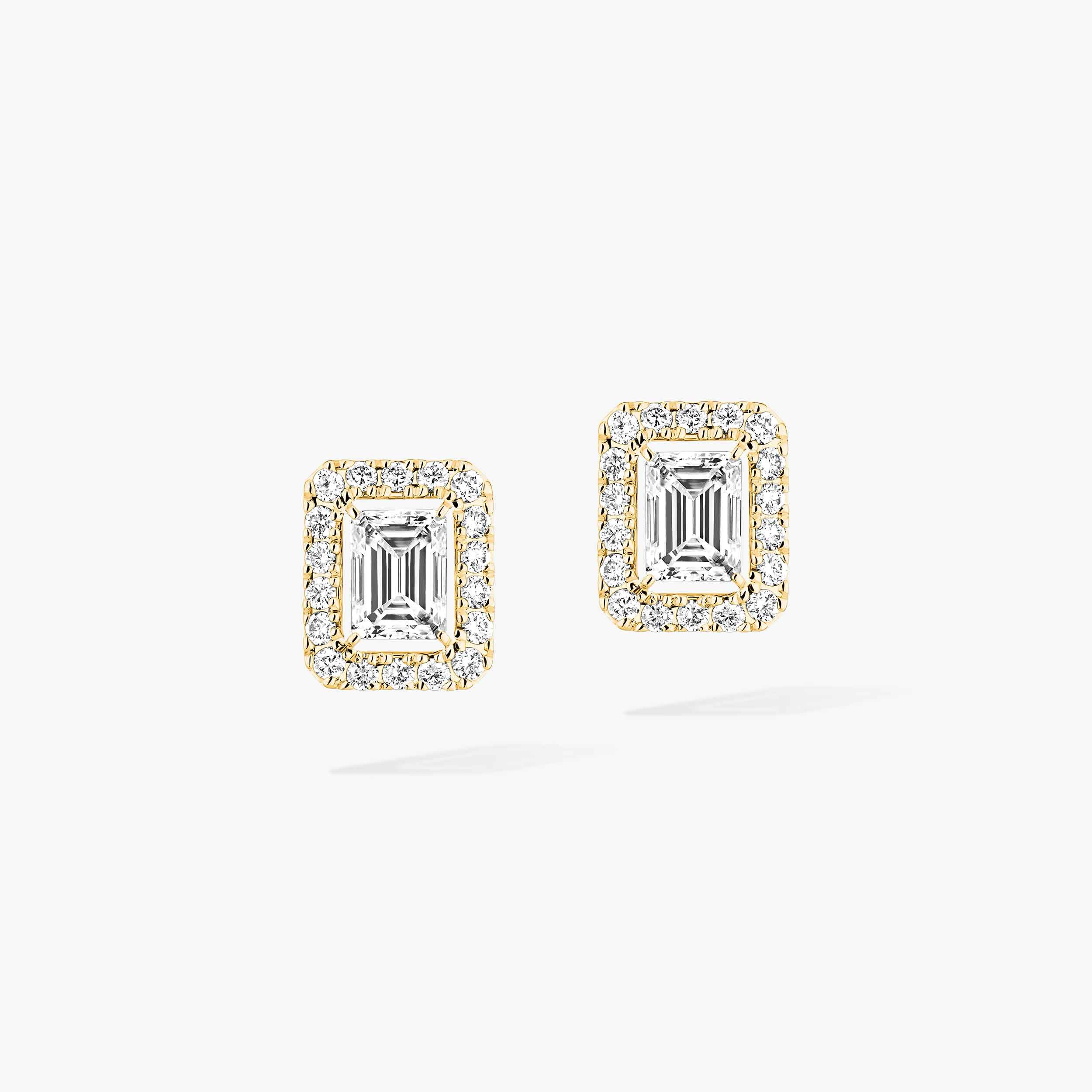 Joy Emerald-cut Diamond Earrings