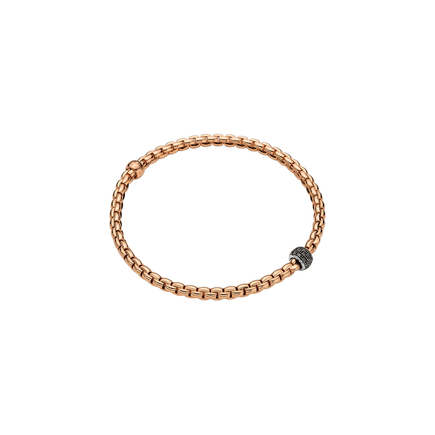 Fope Flex’it Bracelet With Black Diamonds