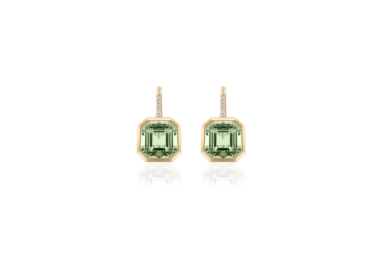 Prasiolite Gossip Earrings
