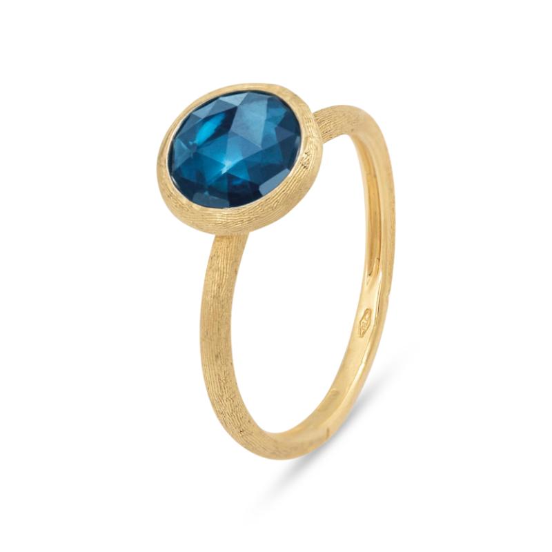 Marco Bicego Jaipur London Blue Topaz Ring