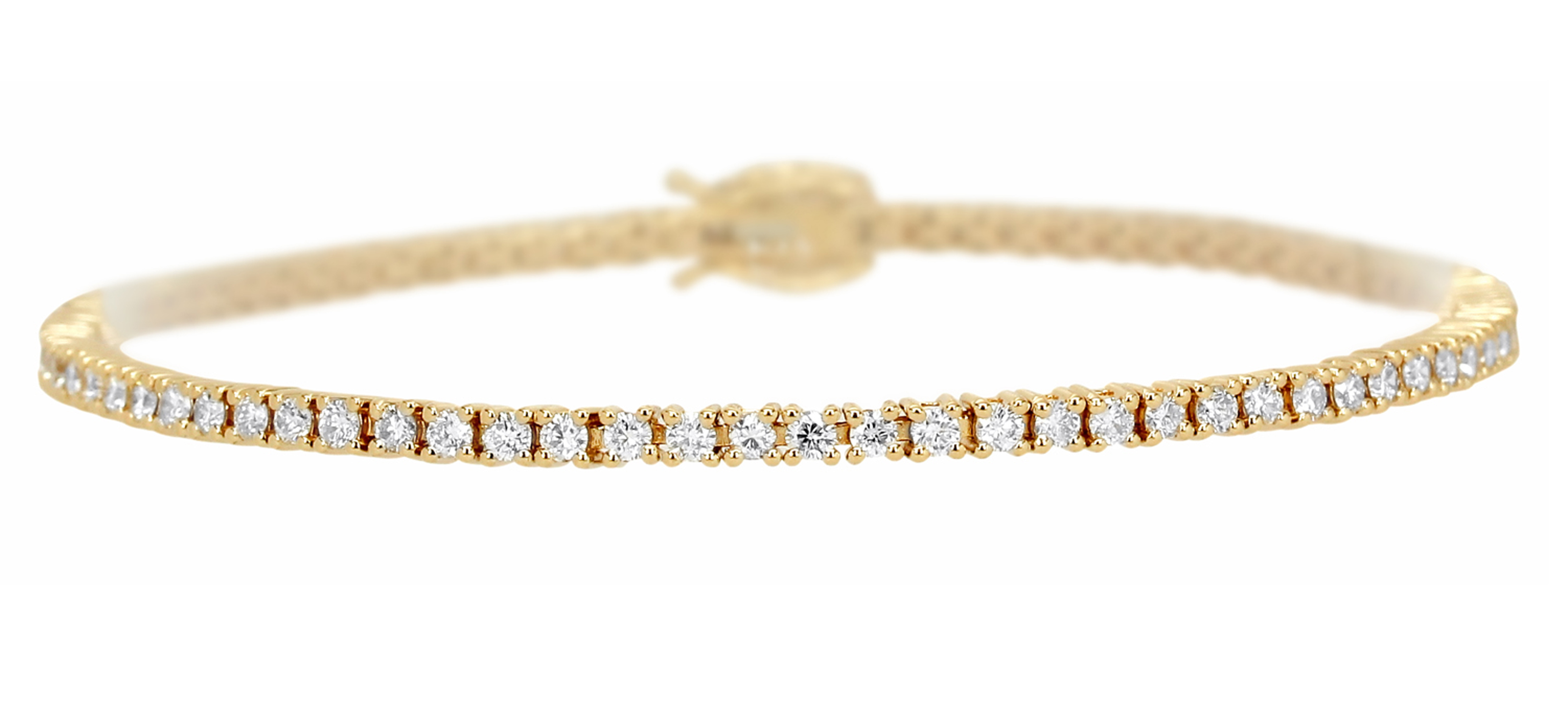 Yellow Gold Line Bracelet