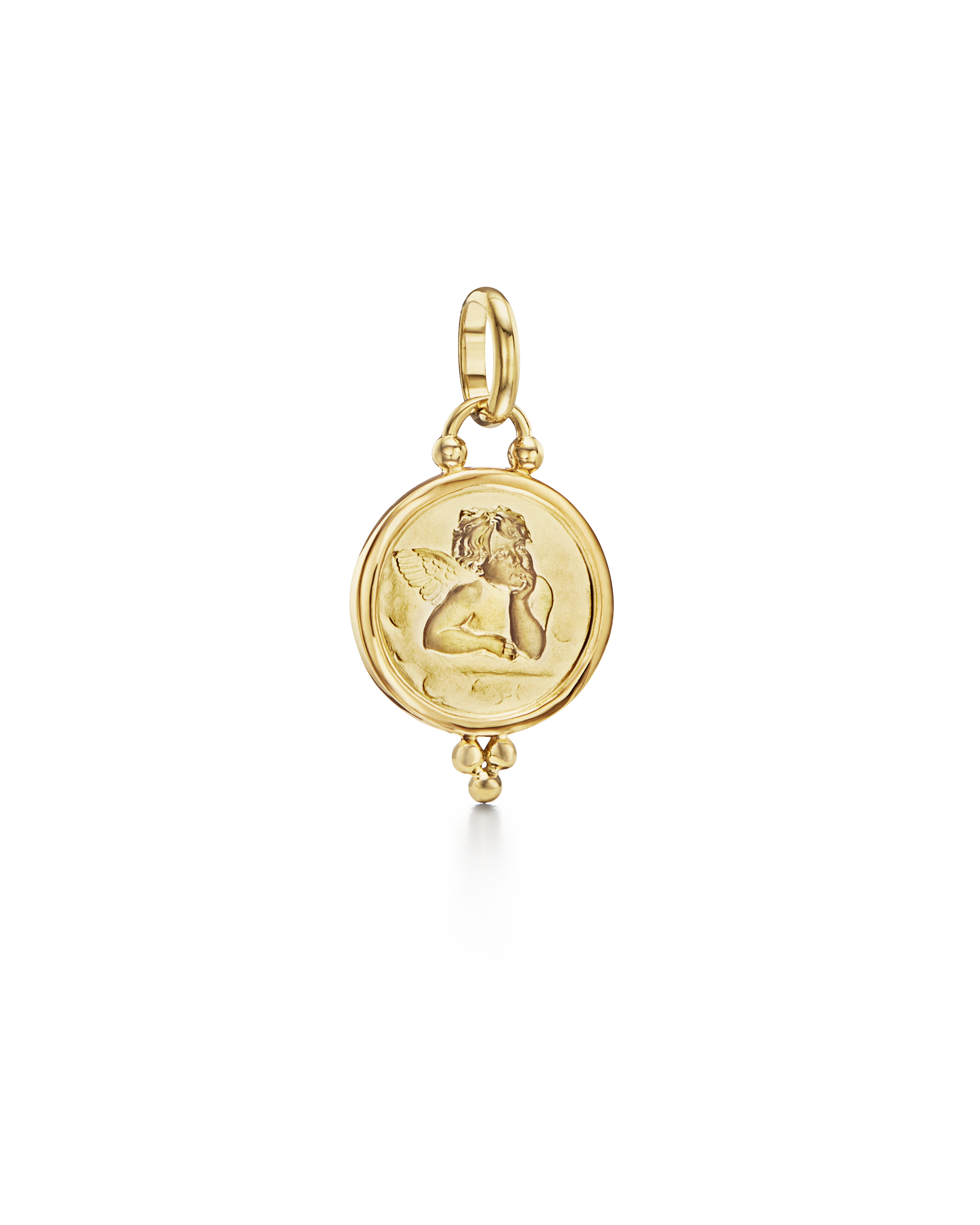 Temple St. Clair 18k Angel Pendant 