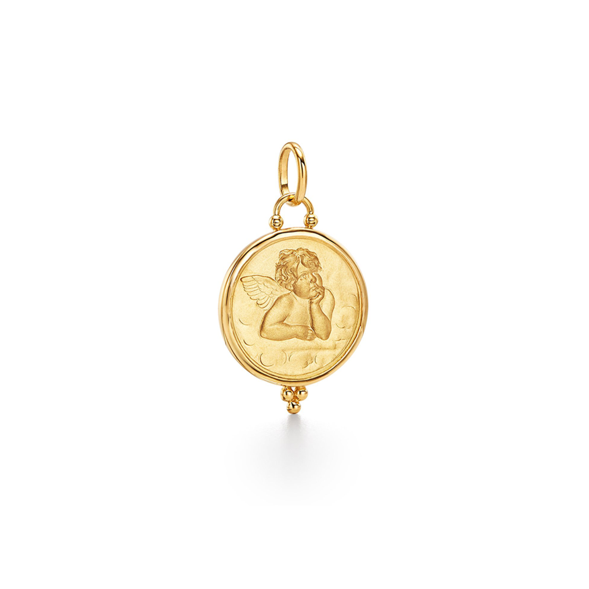 Temple St. Clair 18k Angel Pendant 