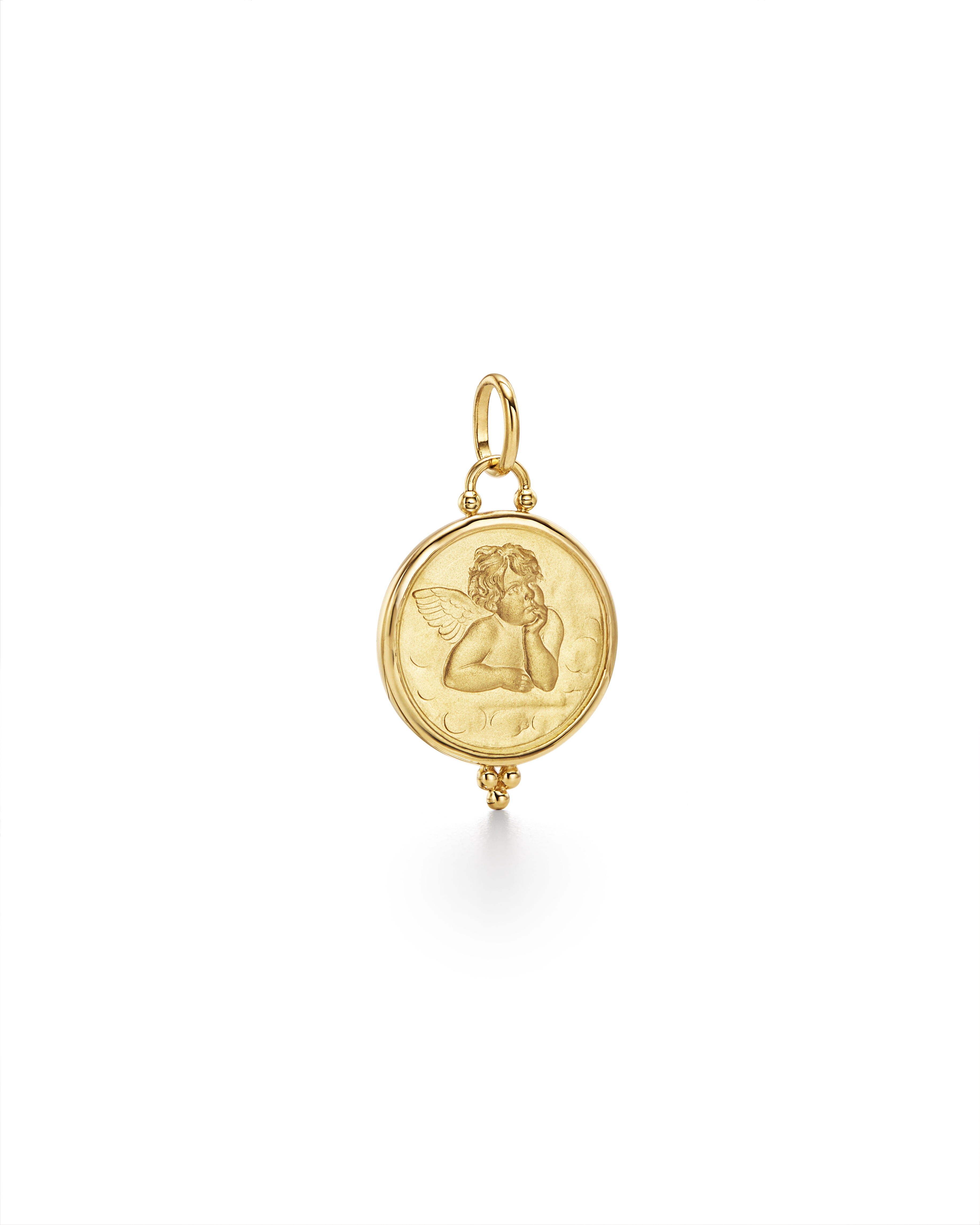 Temple St. Clair 18k Angel Pendant  