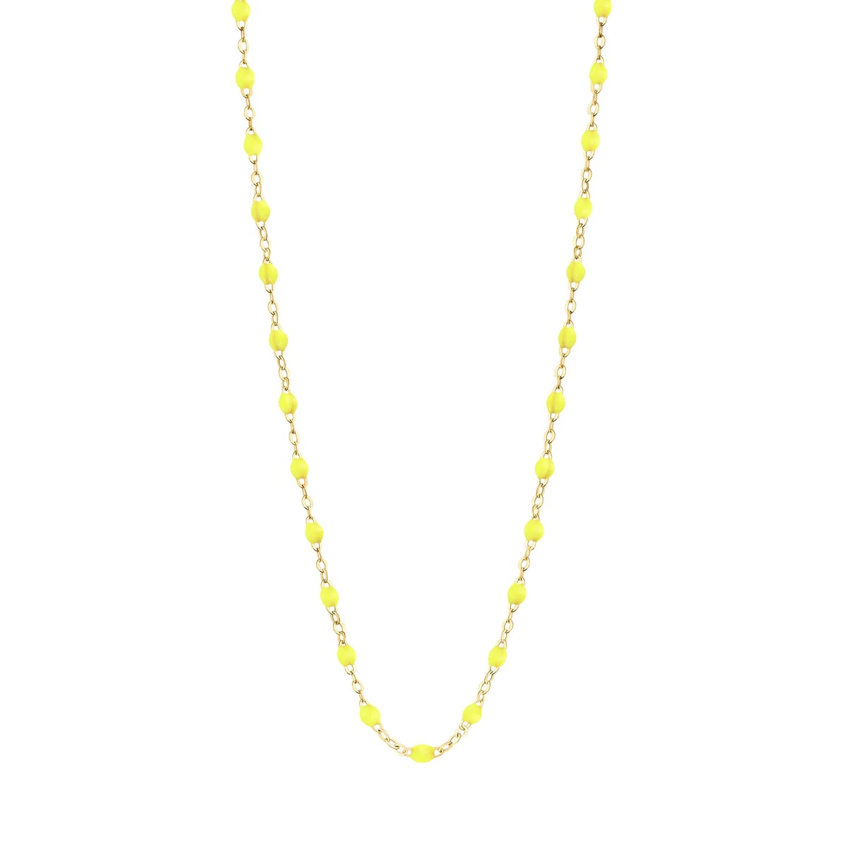 18k Yellow Gold Classic Gigi Lime Necklace 