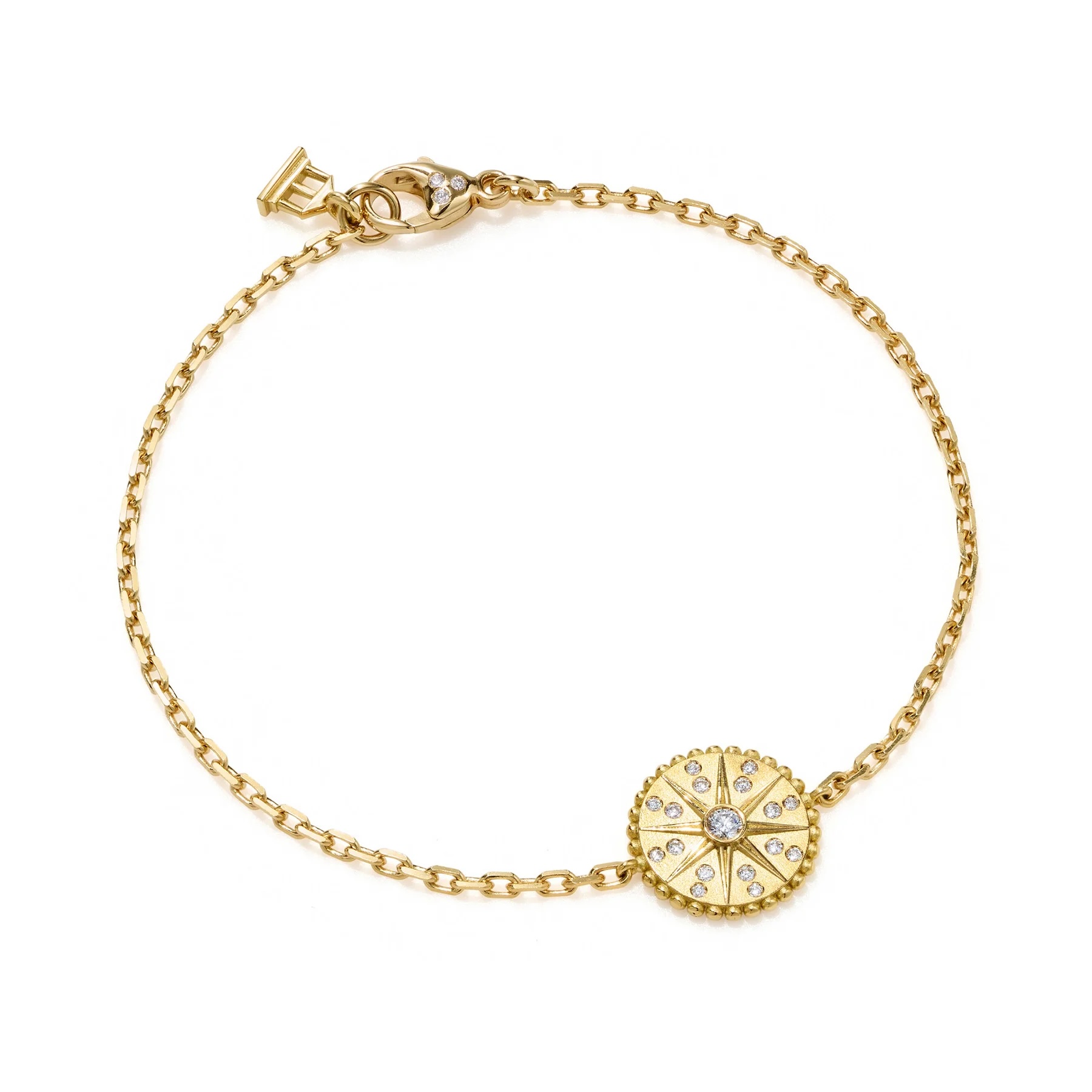 Temple St. Clair 18k Orbit Star Bracelet 