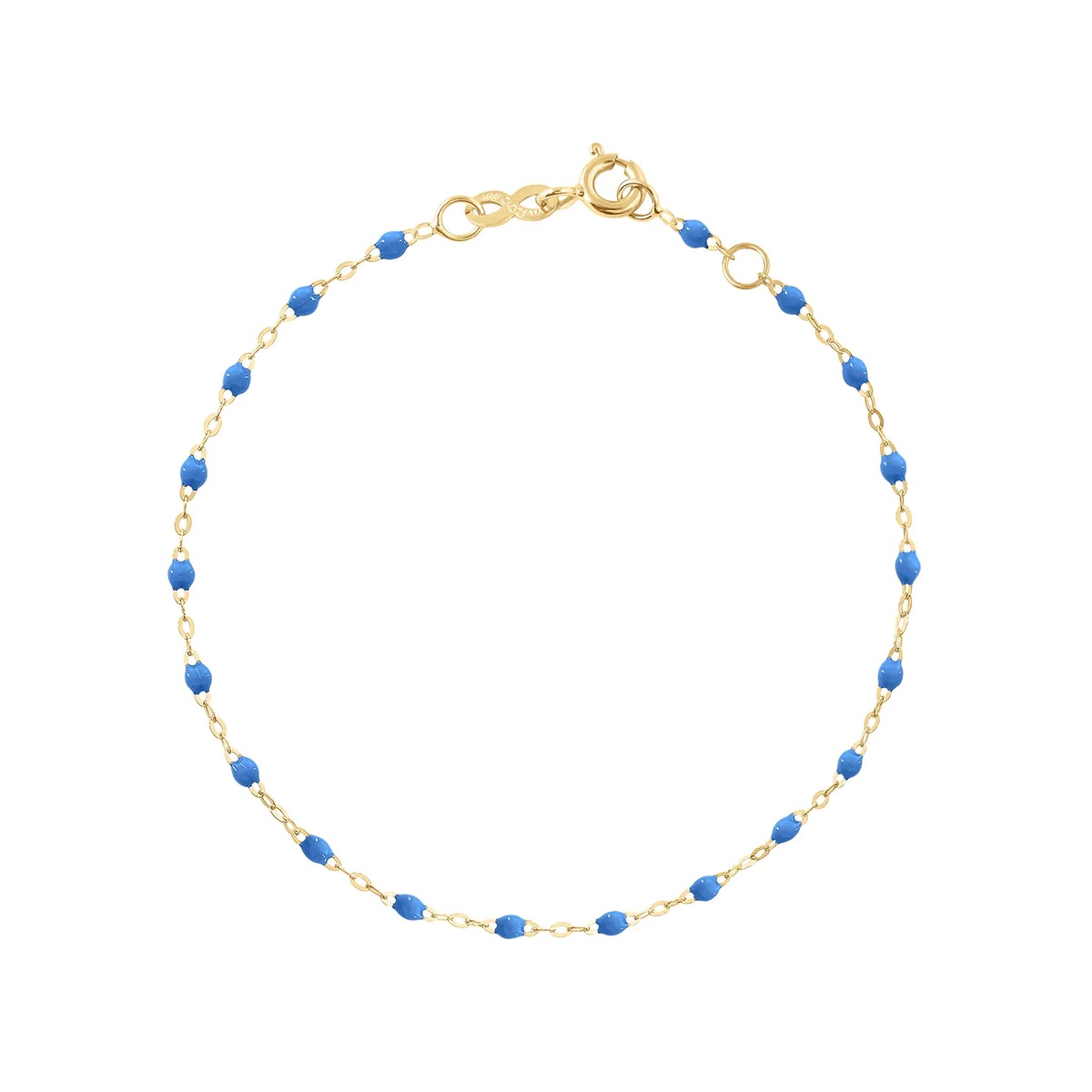 18k Yellow Gold Classic Gigi Blue Bracelet 