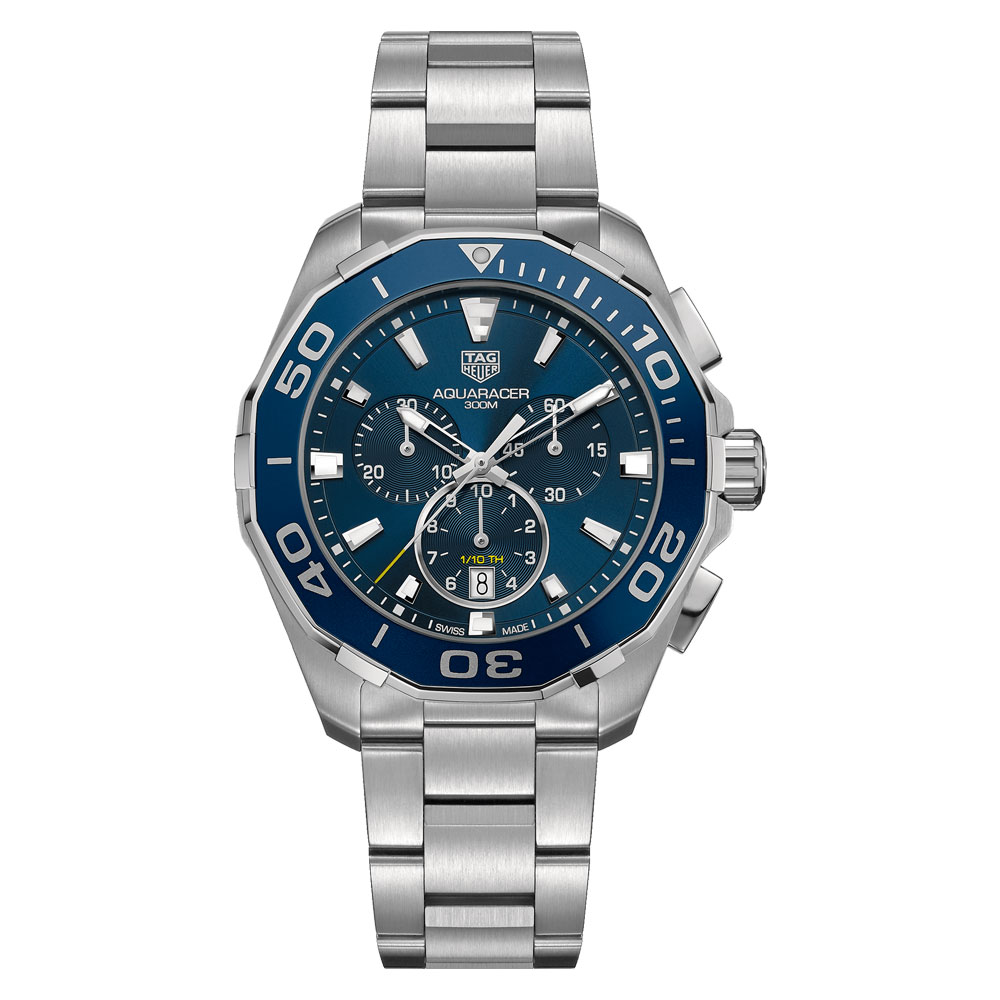 Aquaracer 300M Aluminum Bezel Quartz Chronograph