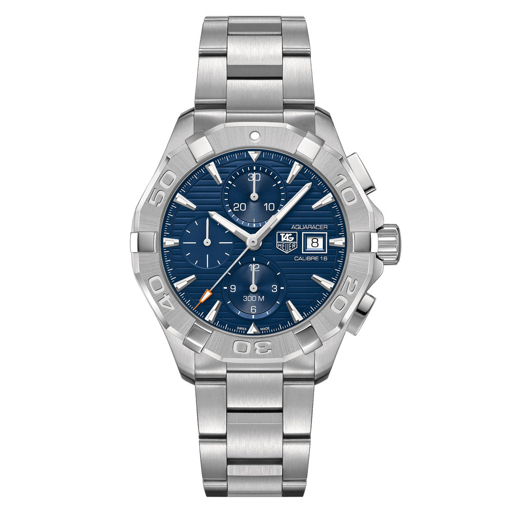 Aquaracer 300M Steel Bezel Calibre 16 Automatic Chronograph