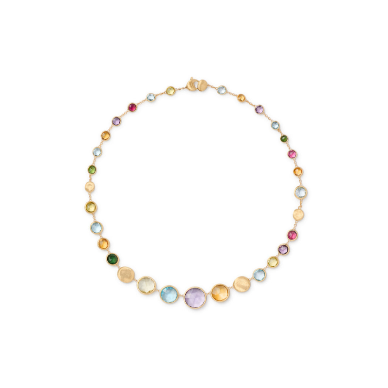 Marco Bicego Jaipur Mixed Gemstone Necklace