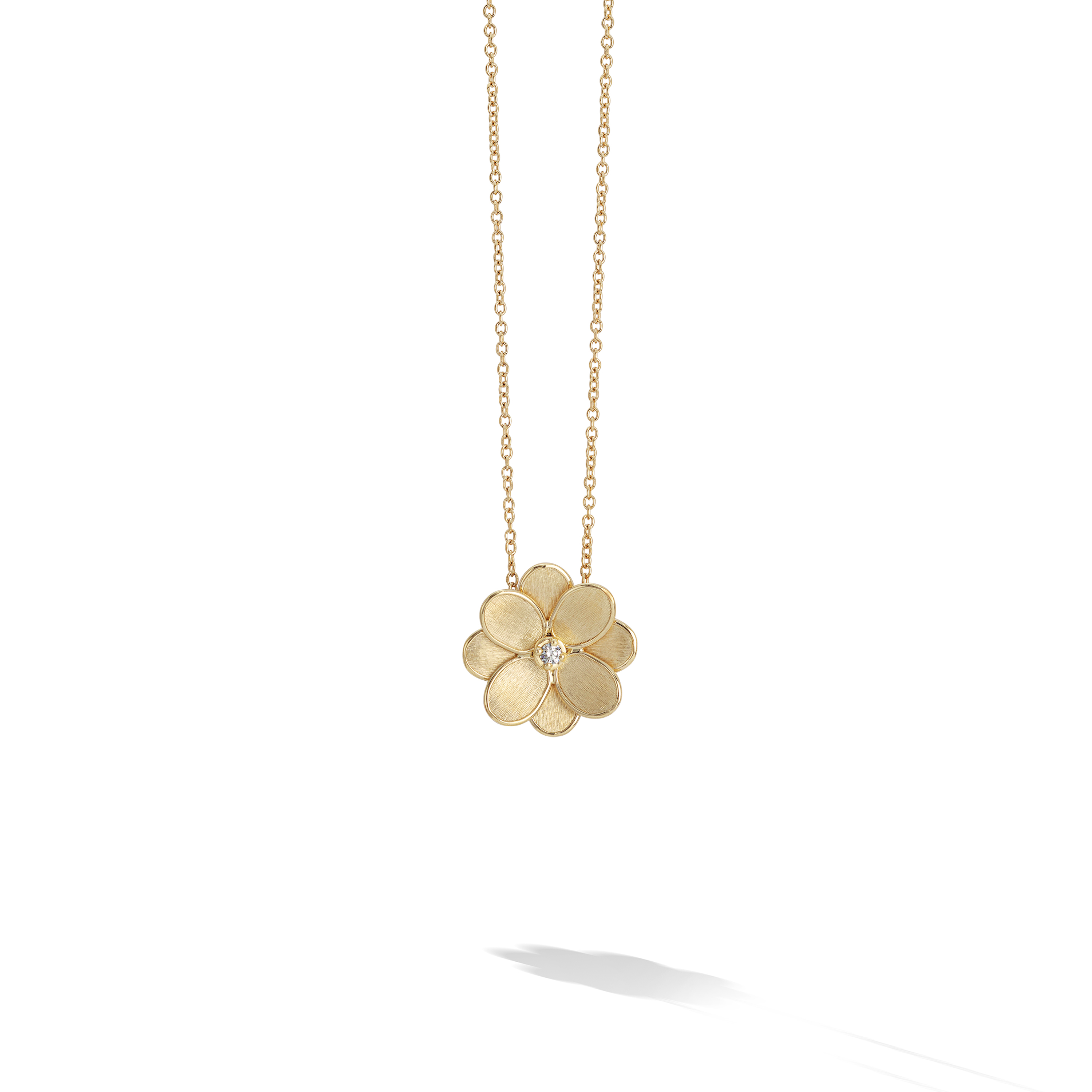 Marco Bicego 18k Yellow Gold Petali Collection Flower Pendant