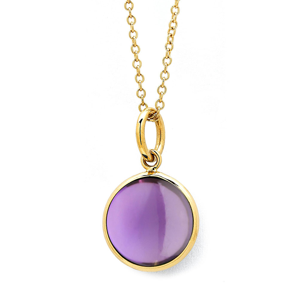 SYNA Kalpataru Amethyst Charm