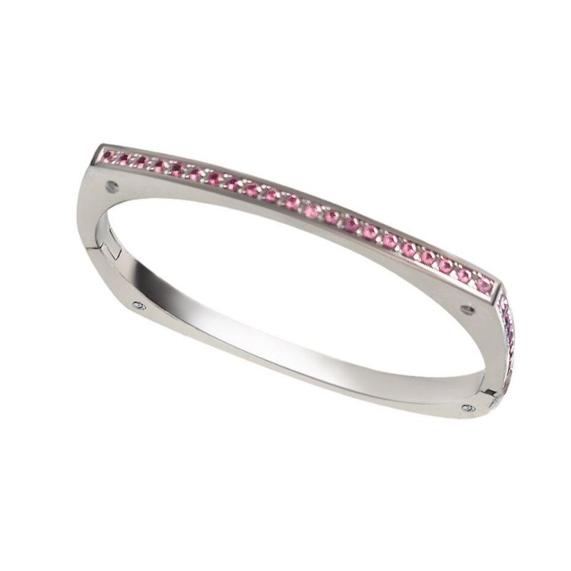 Matthia's & Claire Cube Bracelet With Pink Sapphires