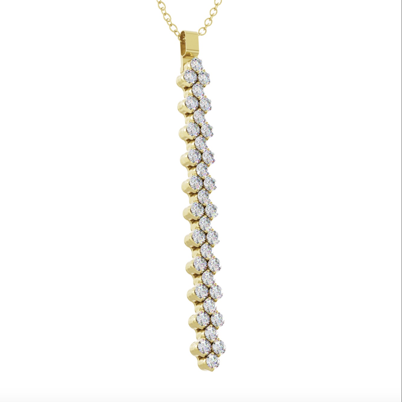 Expandable Diamond Pendant
