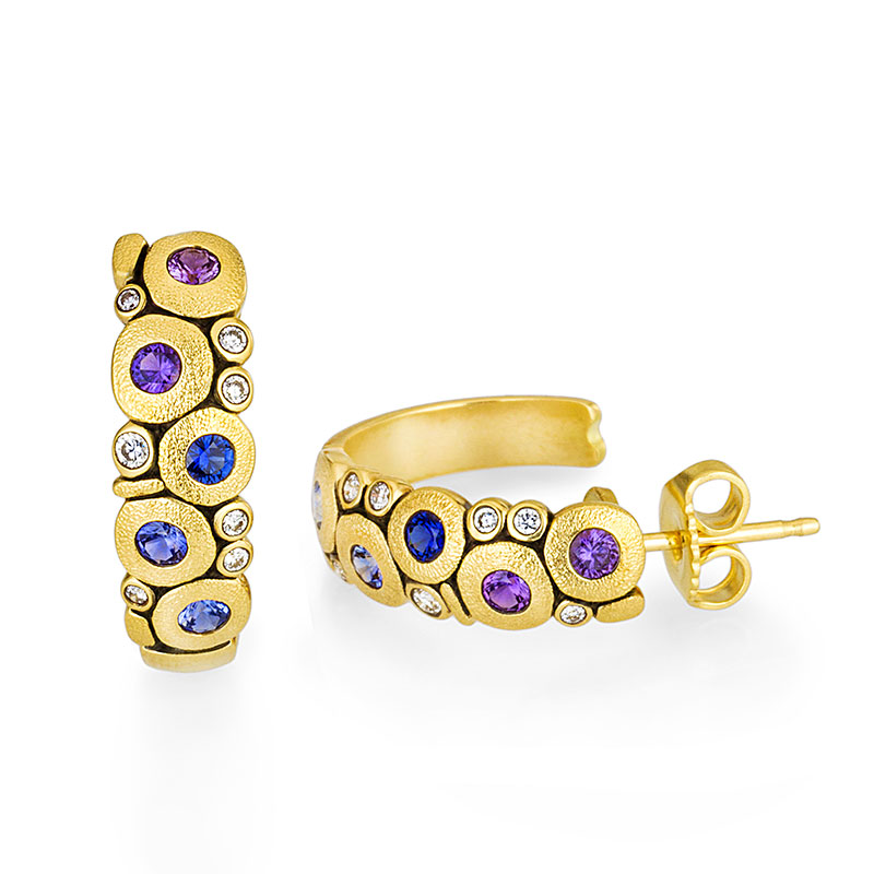 Alex Sepkus 18k Yellow Gold Large Candy Earring