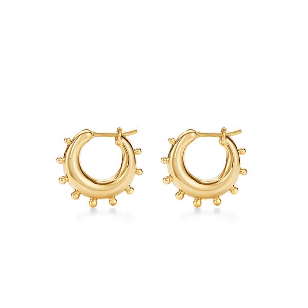 Temple St. Clair 18k Yoga Hoops 