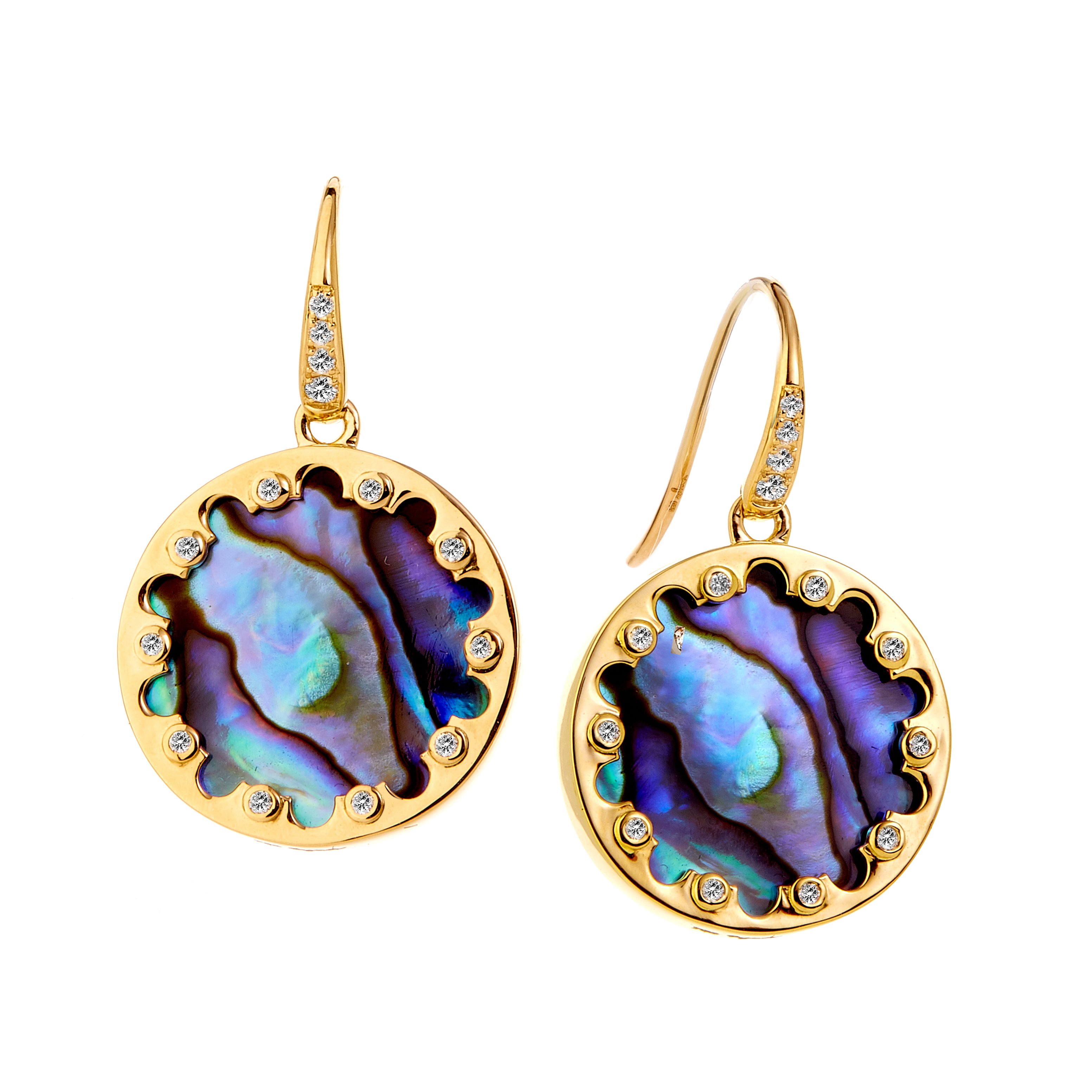 SYNA Mogul Shell Earrings