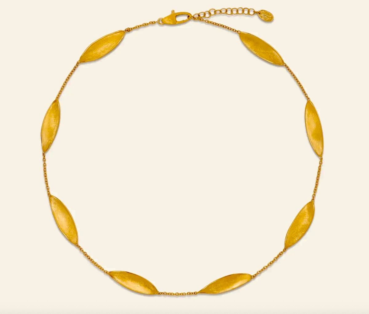 Lunaria Twisted Petal Necklace