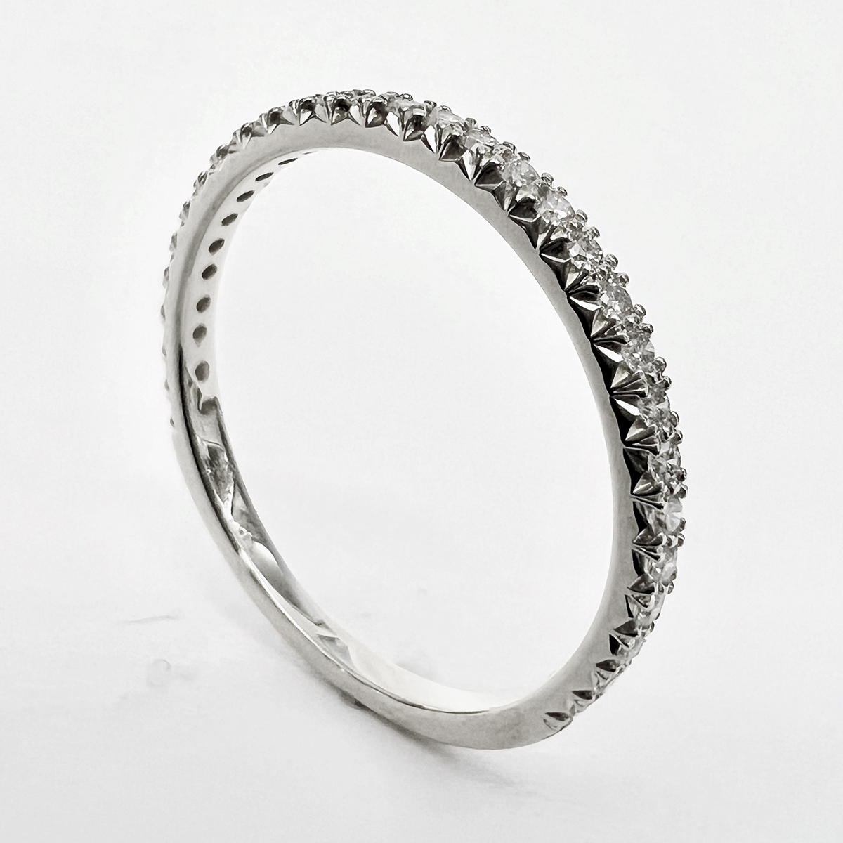 Platinum Pave Diamond Band