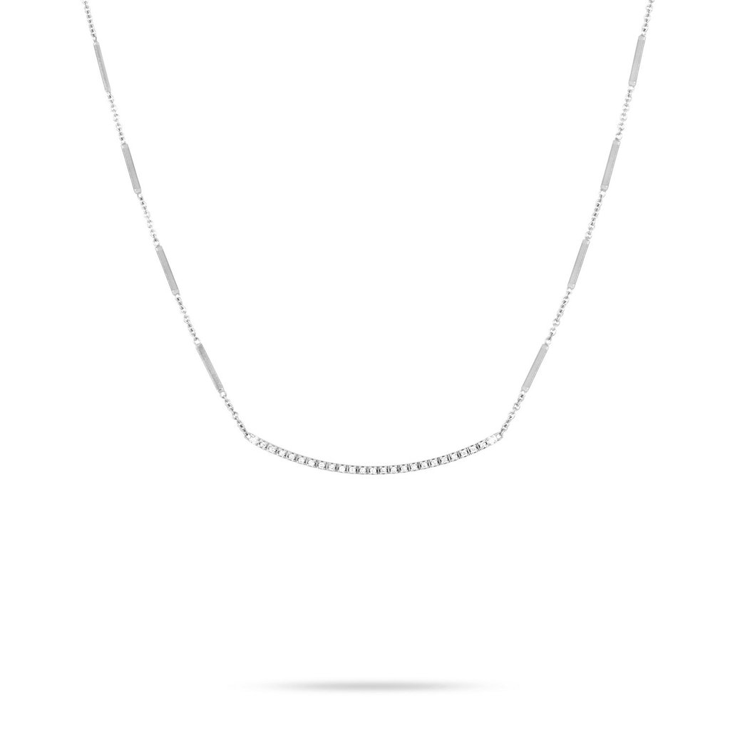 Marco Bicego 18k White Gold Goa Collection Necklace 