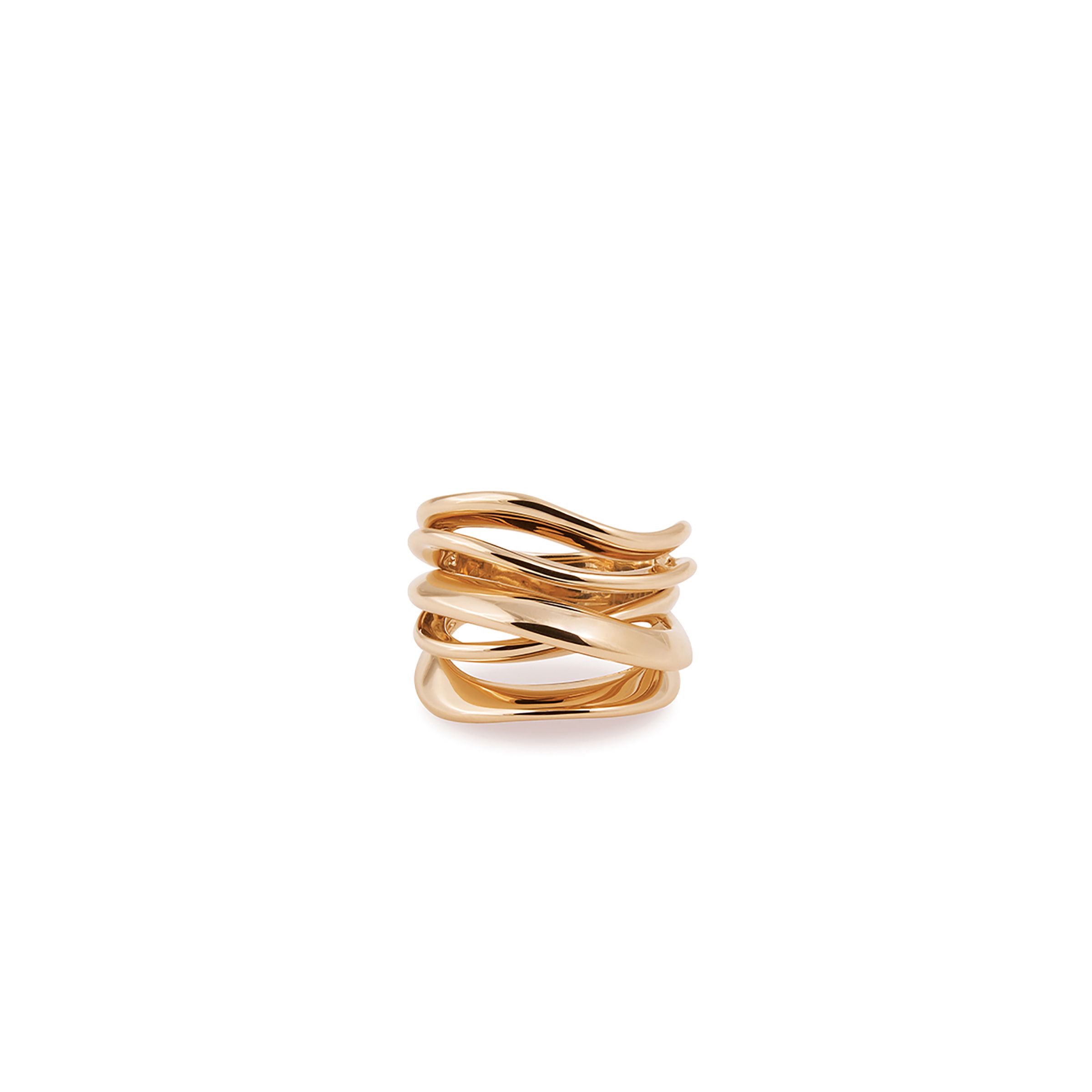 Apricot Orange Gold Firenze Ring