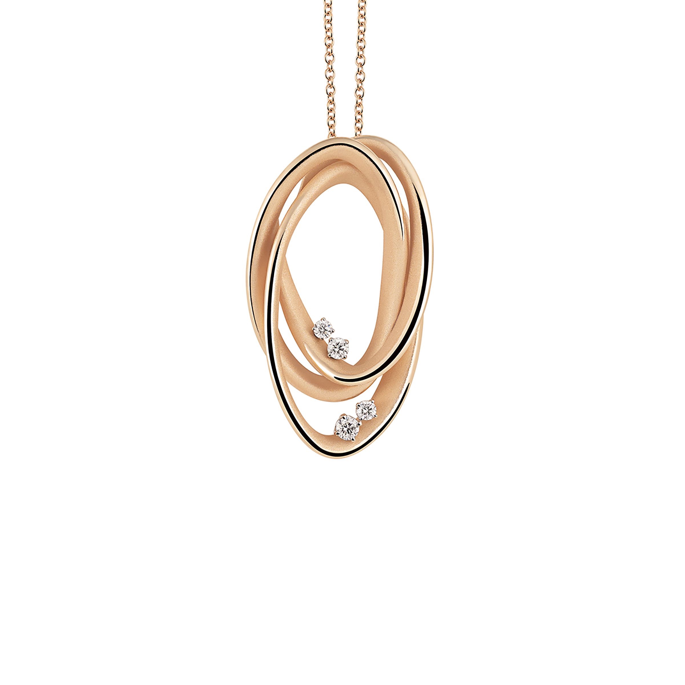 Apricot Orange Gold Firenze Necklace