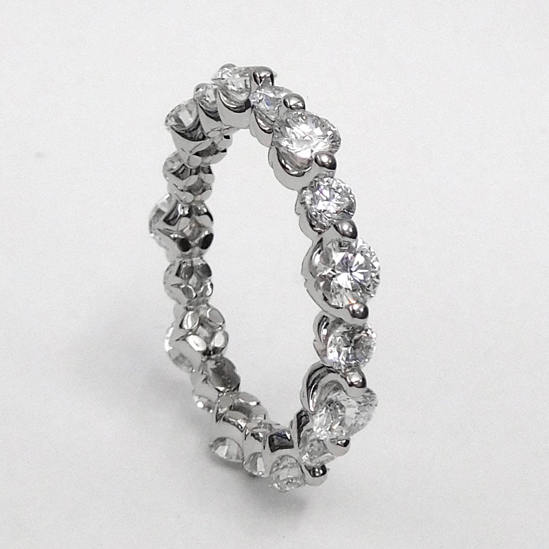 A Platinum Diamond Eternity Band